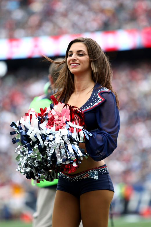 patriots promotional cheerleaders