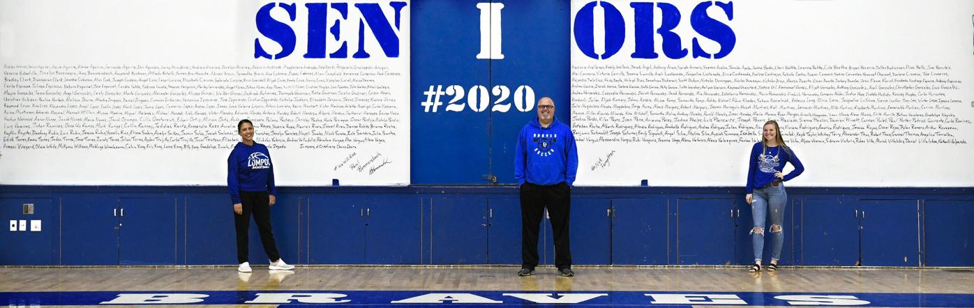 Lompoc High School Thanks Congratulates Class Of With Gym Mural Education Santamariatimes Com