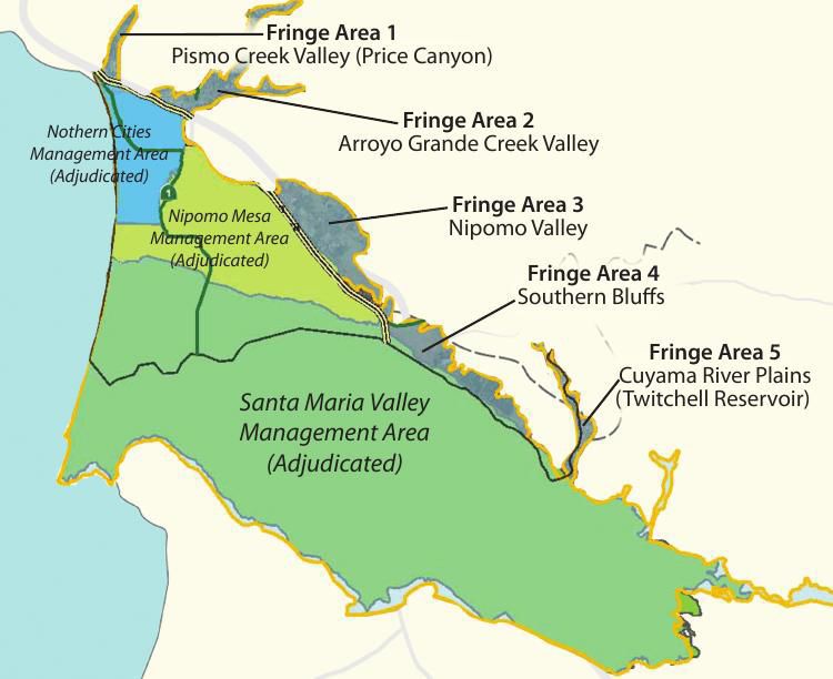 Fringe water areas