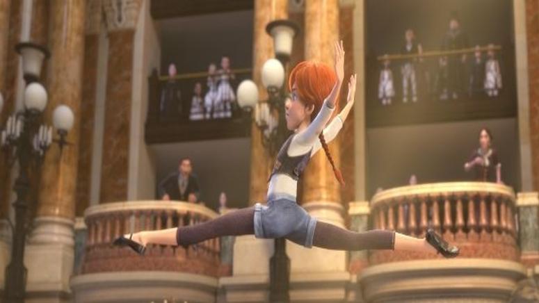 The plot and chronology in Leap!, an animated ballet story, are