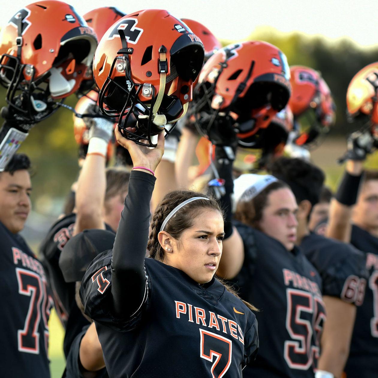 Santa Ynez Senior Quincy Valle Is First Ever Pirate Football