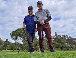 Golf program for blind, disabled, enables golfing with a handicap