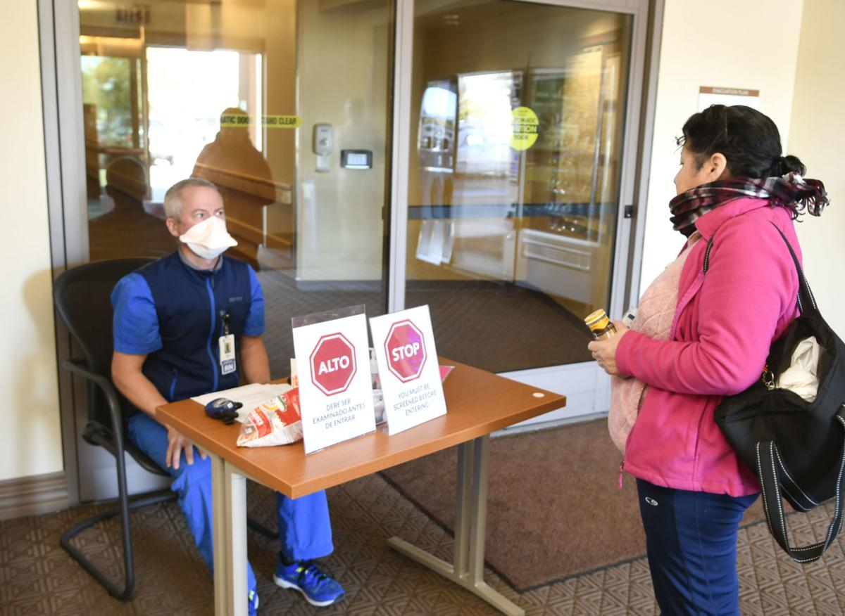 Lompoc Valley Medical Center coronavirus screening (copy)