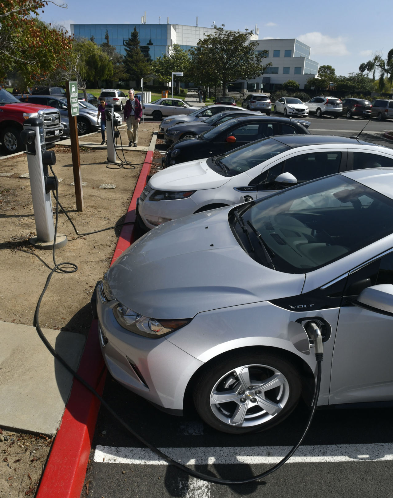 Tesla charging on sale station garage