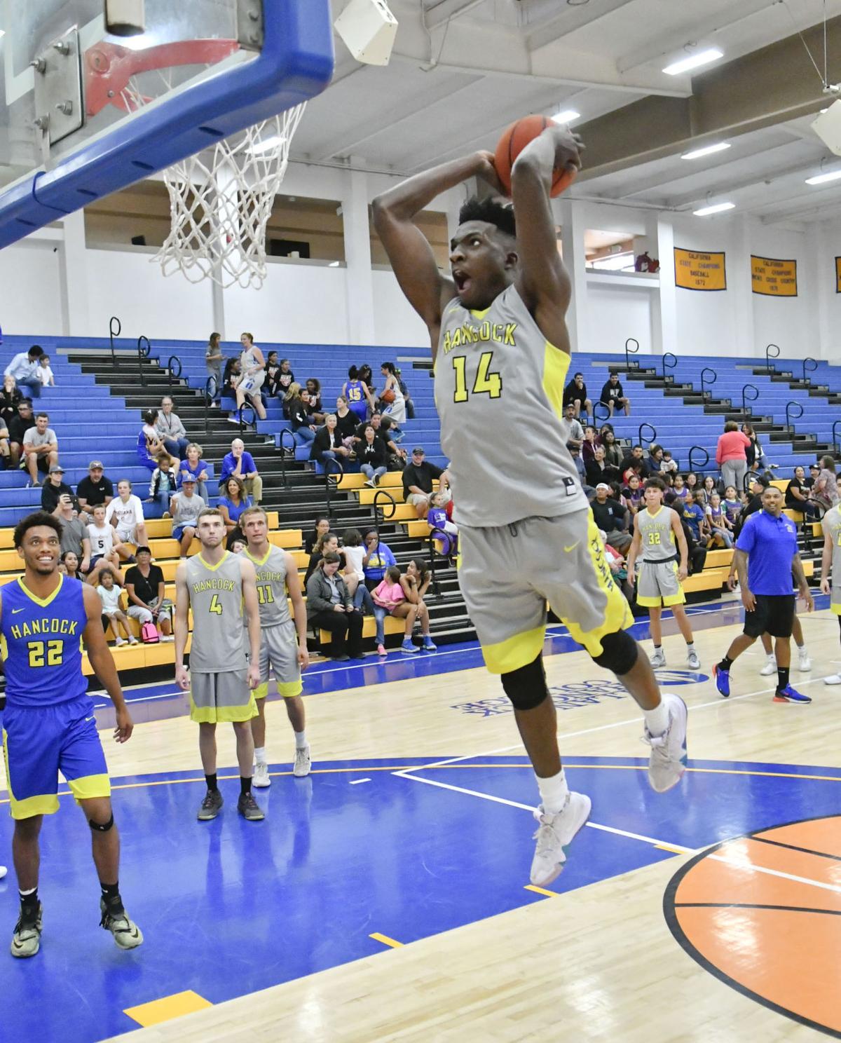 Hancock College men's basketball shows relentless motor in Home Motors