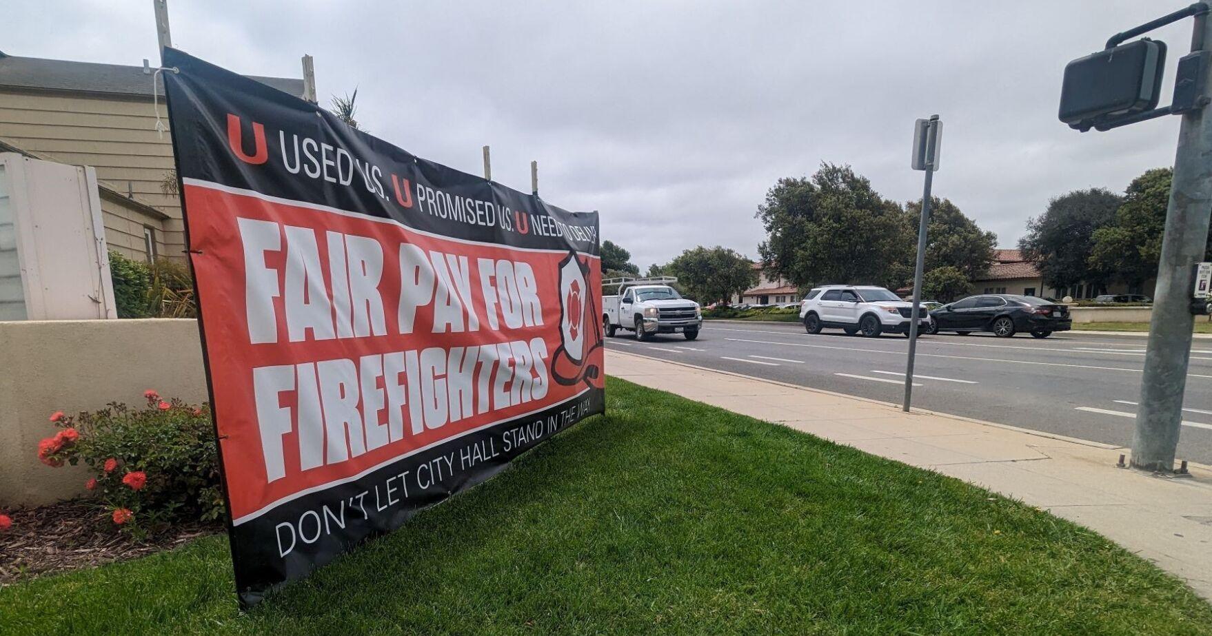 Santa Maria firefighters continue push for raises after April 8 impasse - Vimarsana News