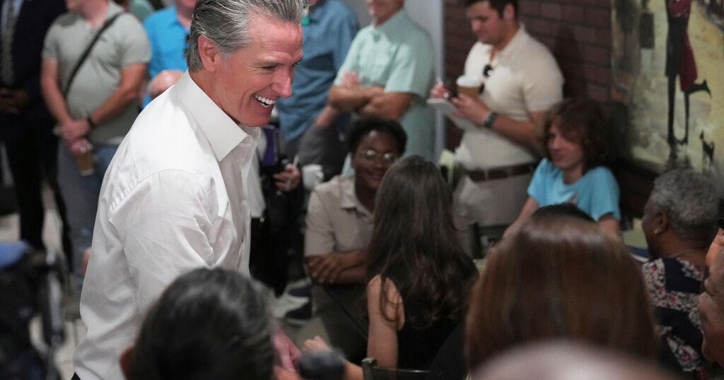 Newsom swings through South Carolina, where Democrats will play pivotal 2028 nominating role