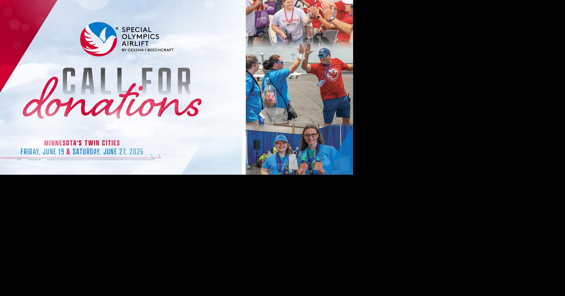Textron Aviation Launches Donation Campaign to Support 2026 Special Olympics Airlift; Continues Nationwide Call for Volunteer Doves