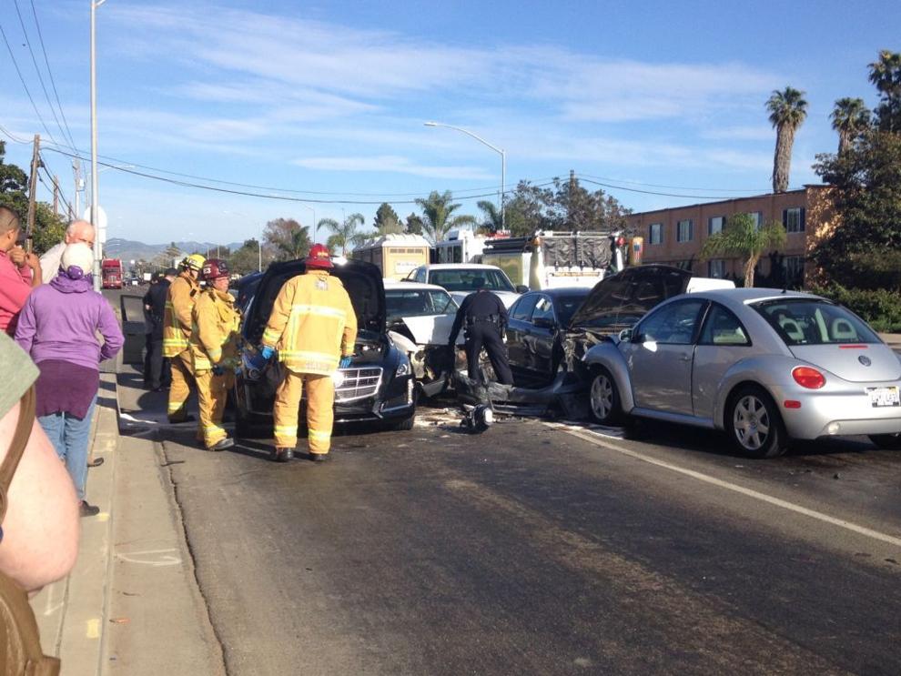 Multiple cars involved Santa Maria crash Local News