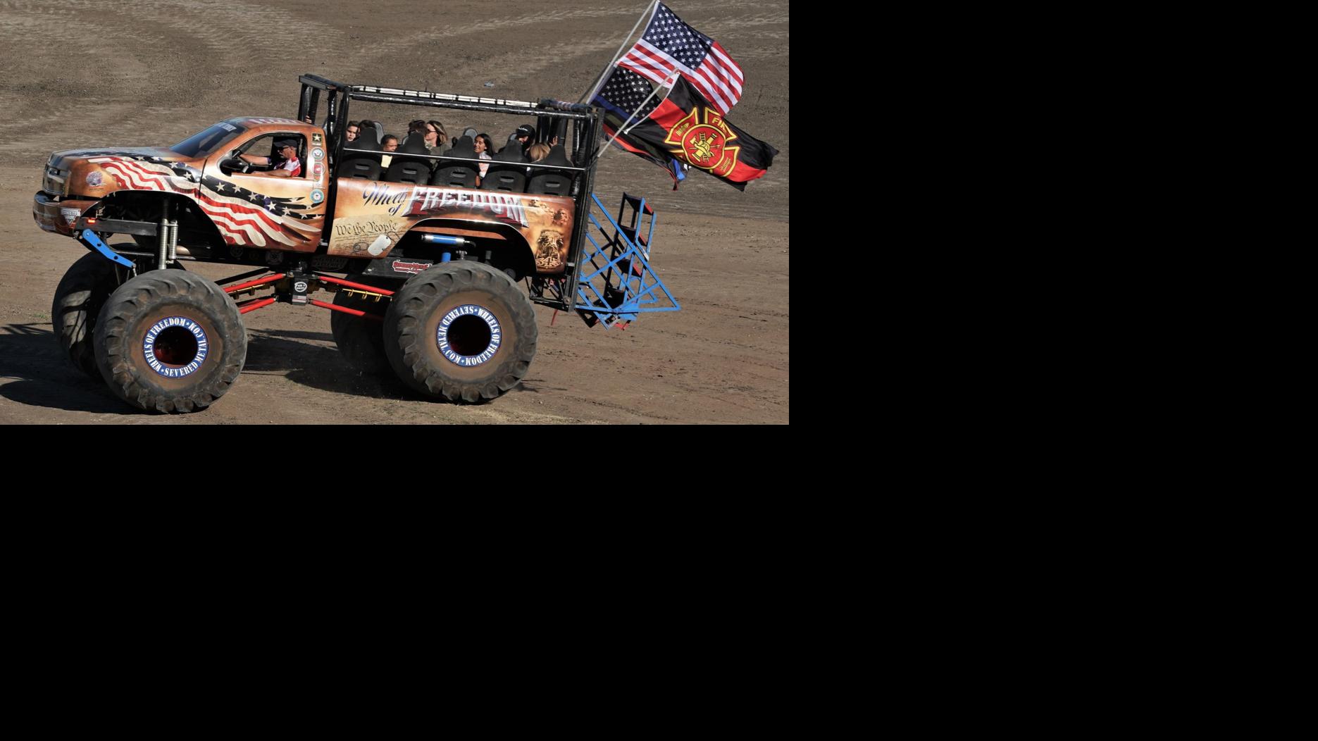 Monster Trucks roar to life at the Santa Maria Raceway Local