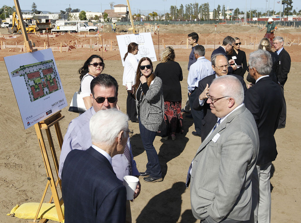 ground broken on largest apartment complex in santa maria local news santamariatimes com
