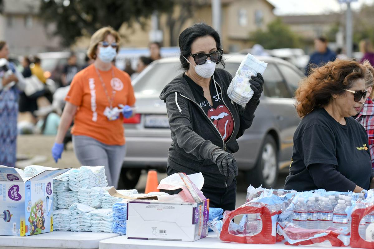 Hundreds Line Up For County Foodbank Supplies Nonprofit Seeks