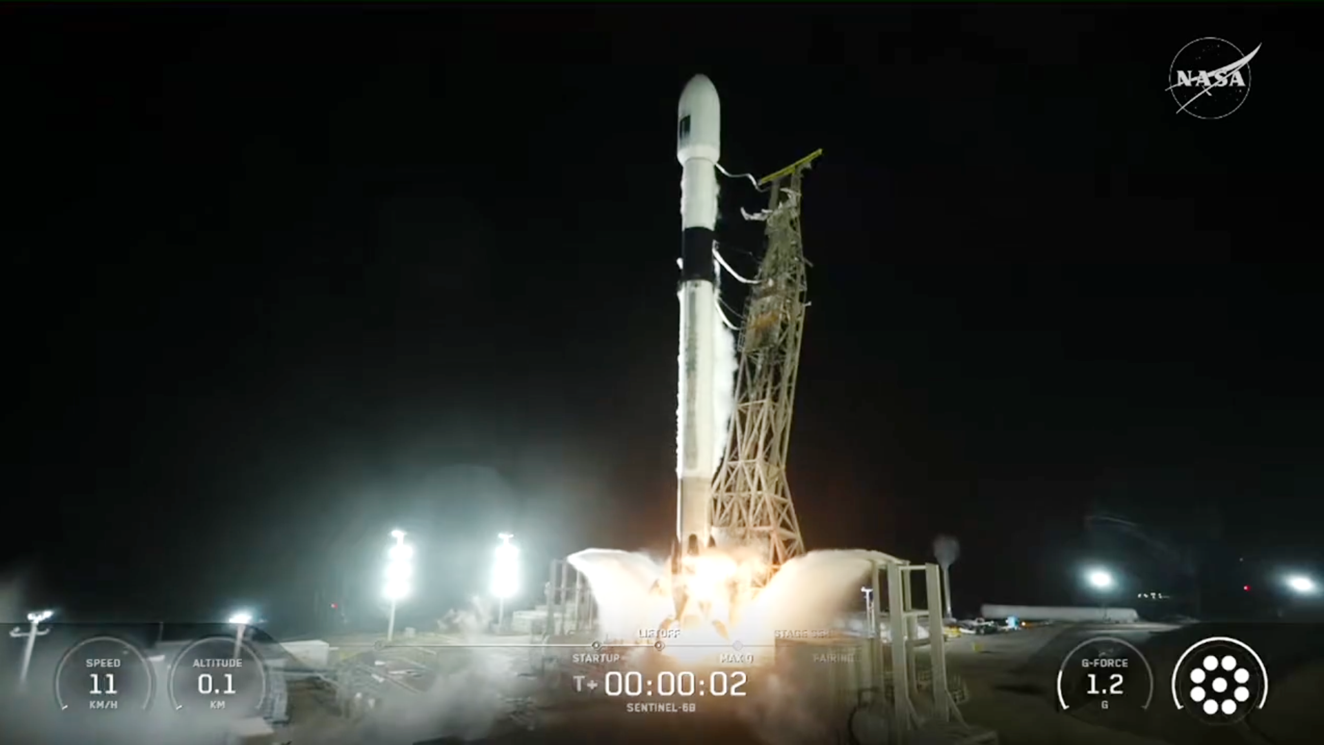 SpaceX launches NASA's Sentinel-6B satellite from Vandenberg