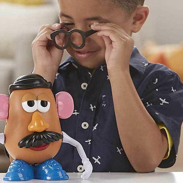 Mr. Potato Head Giocattolo, 1 Corpo Con Base E 9 Accessori Per Creare Facce Buffe, Gioco Creativo Per Bambini