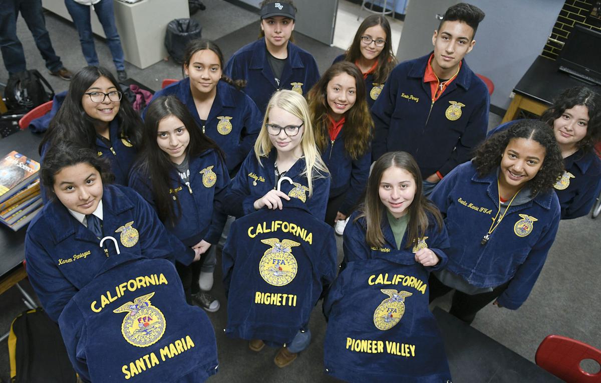 Farm Bureau Program Provides Jackets To Local Ffa Students Education Santamariatimes Com The fabric will be made of 100 percent american cotton woven into corduroy, dyed and finished in north carolina. farm bureau program provides jackets to