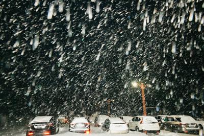 Spring Storm Drops 3.5 Feet of Snow in Mammoth