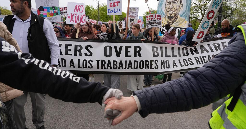 Workers push for higher wages, better working conditions during May Day demonstrations