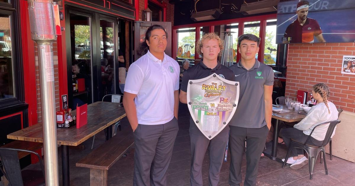 Righetti, St. Joseph programs dine together at annual Battle of the ...