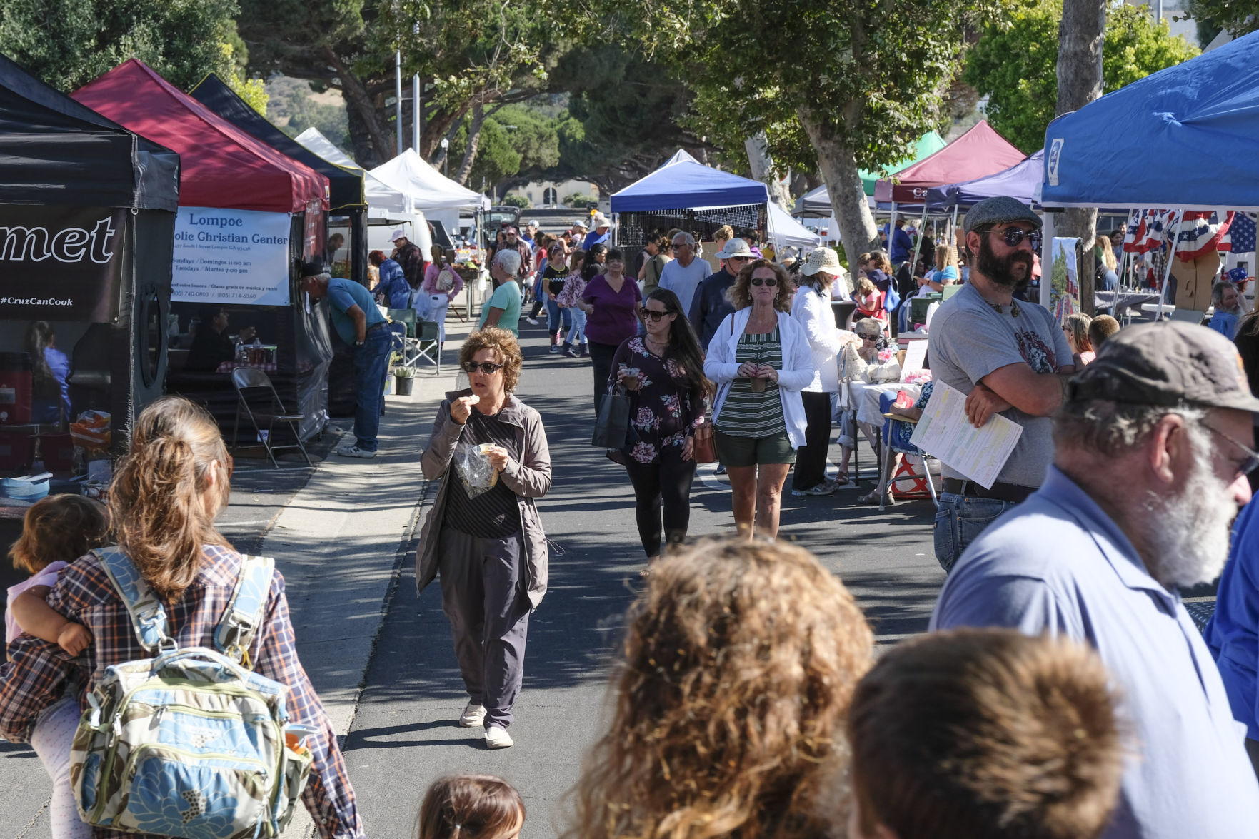 Photos: Lompoc Streets Are Opened To Encourage Healthy And Active ...