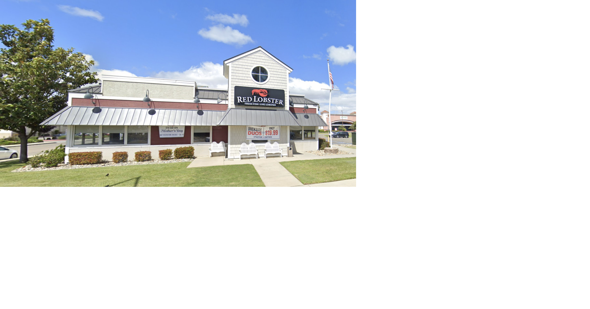 Red Lobster closing in Santa Maria, eliminating 72 employees