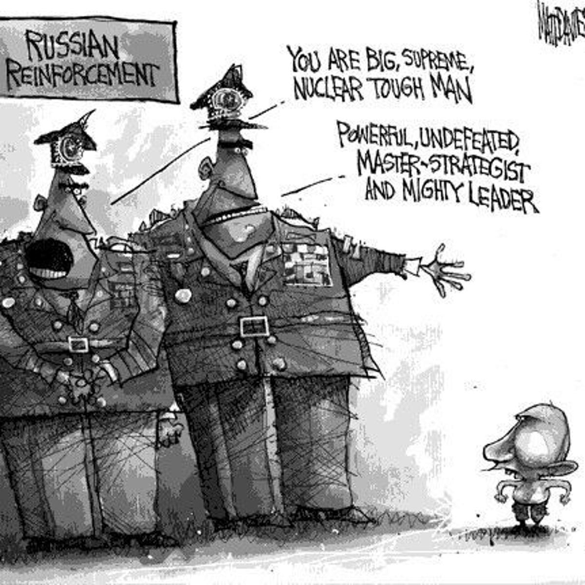 Editorial Cartoon: Russian reinforcement | Editorial 