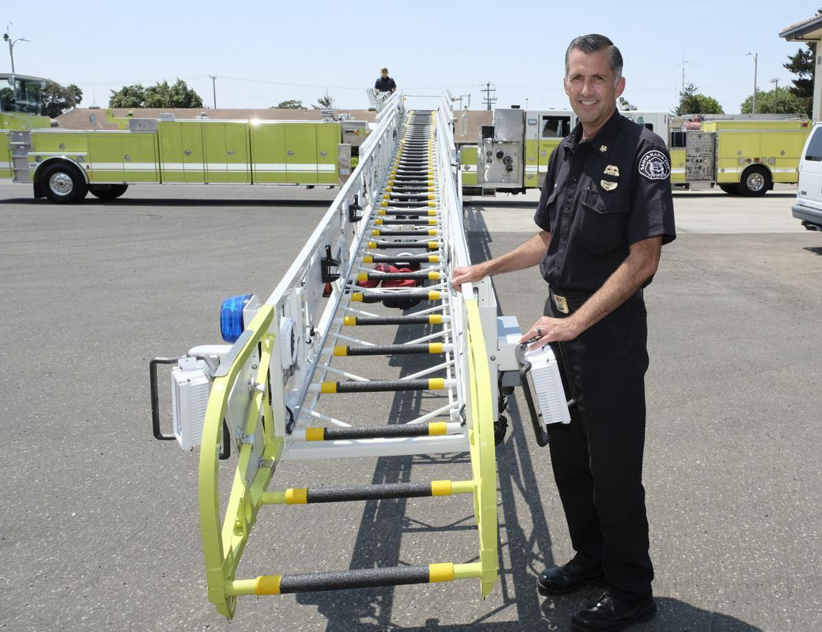 Photos:The Santa Maria Fire Department unveils new aerial ladder truck