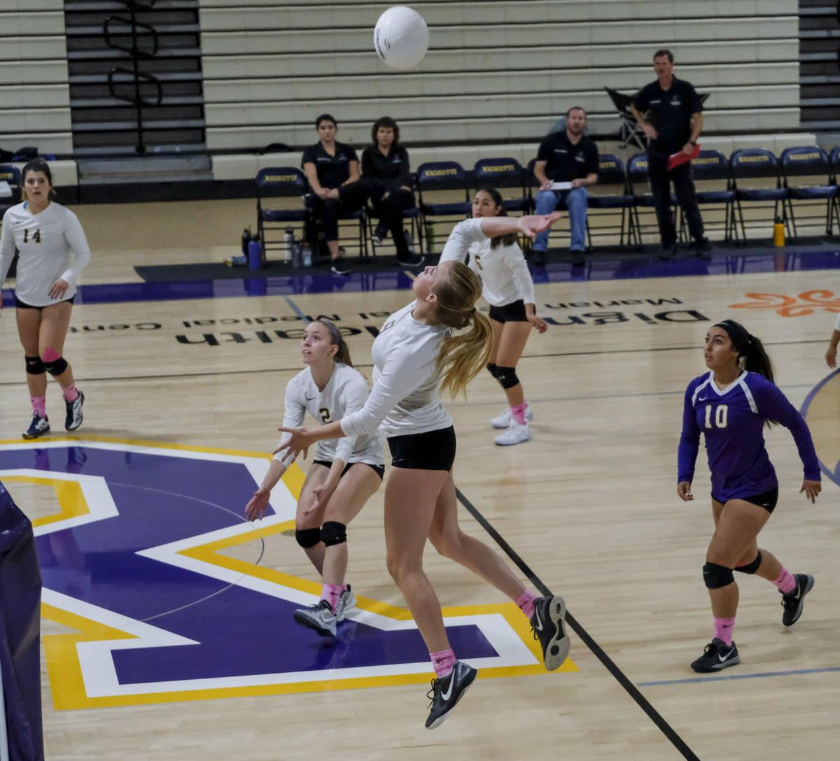 Eagles sweep competitive Warriors, stay perfect in PAC 8 | Volleyball ...