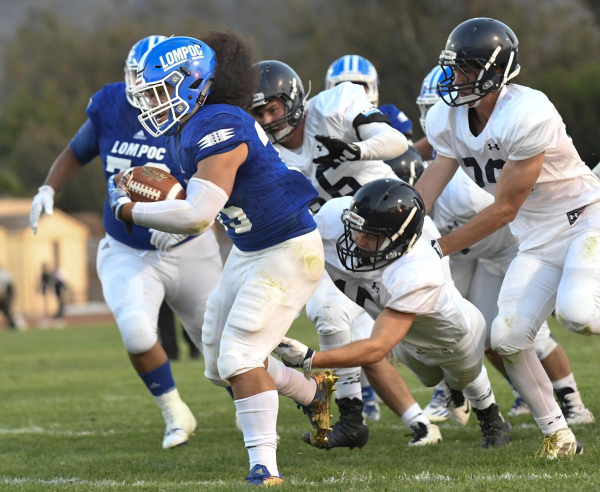 Braves Run Past Arroyo Grande Football Santamariatimes Com