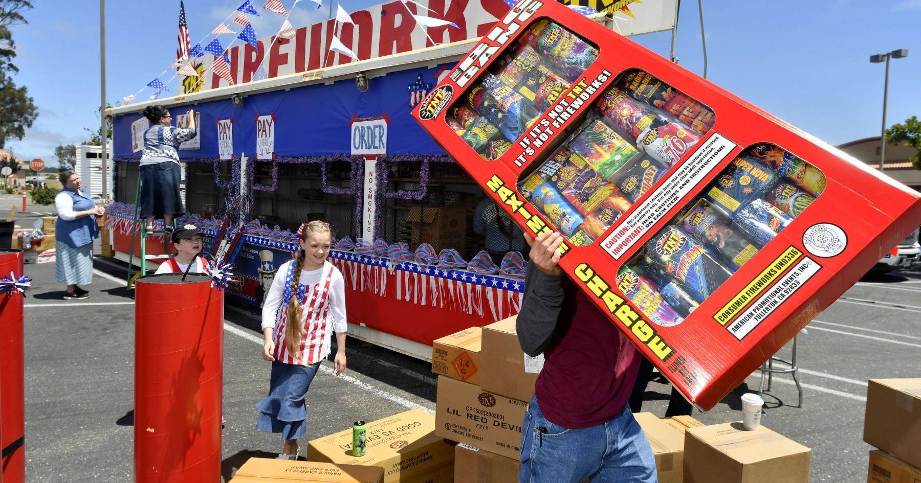 Sale of safe-and-sane fireworks in Lompoc begins - Vimarsana News