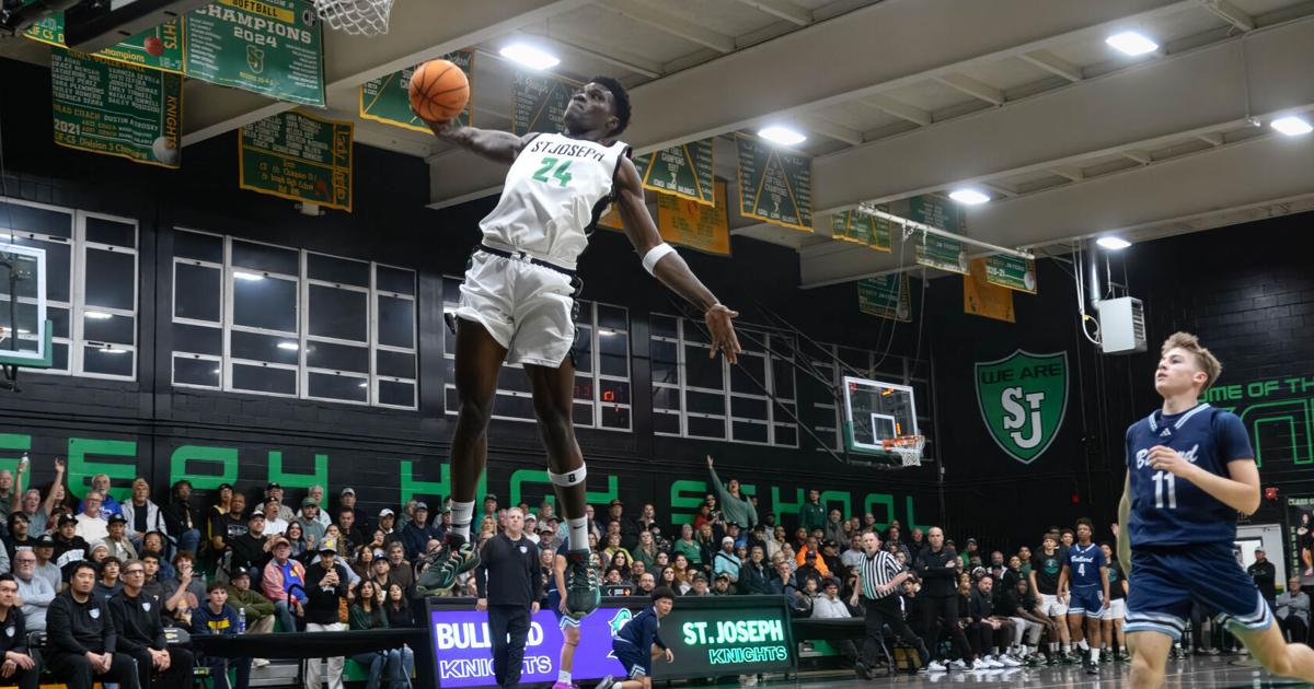 St. Joseph, Righetti make 2 SM Valley boys basketball teams in finals ...