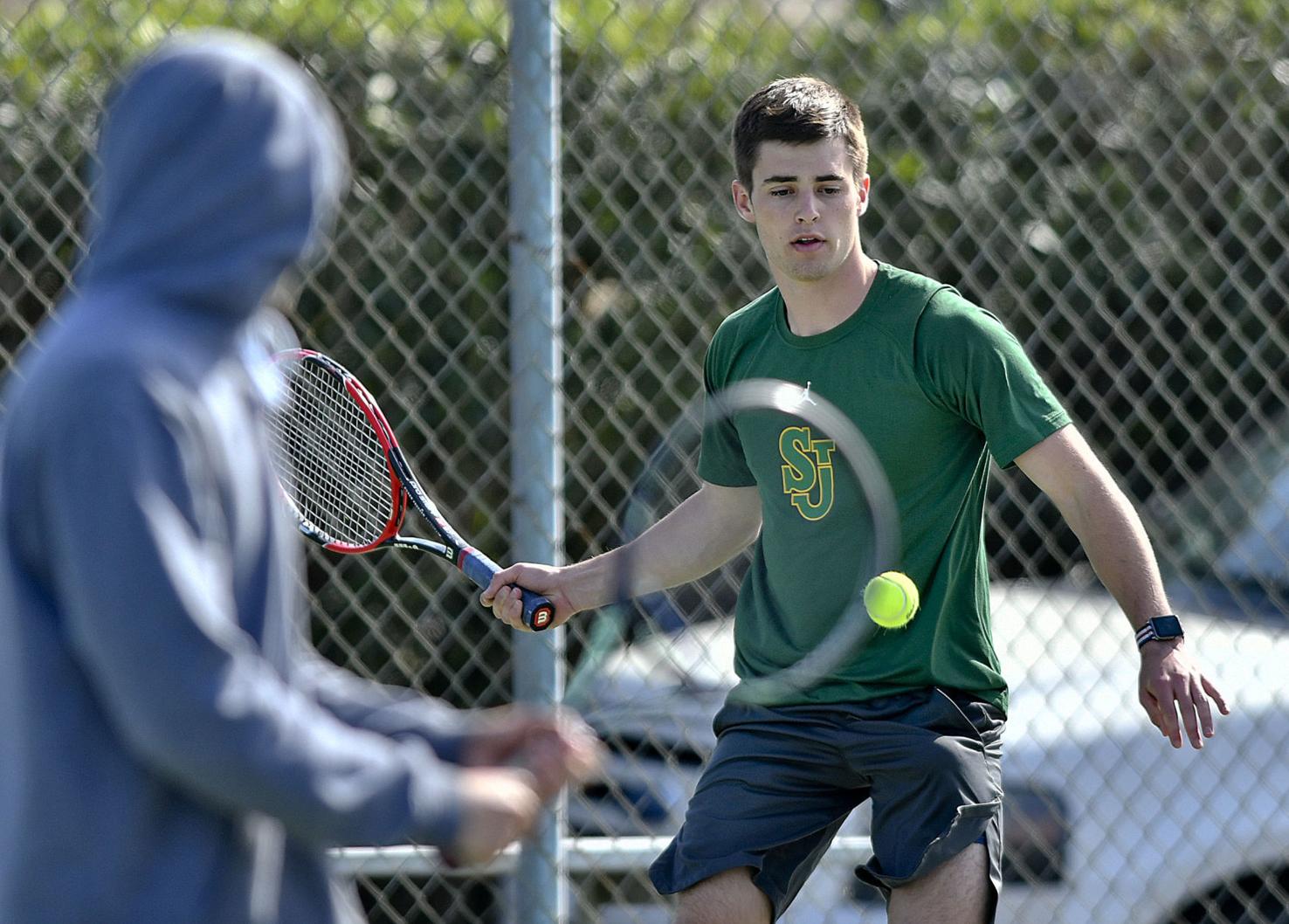 Photos St. Joseph hosts Atascadero in PAC 8 tennis High School