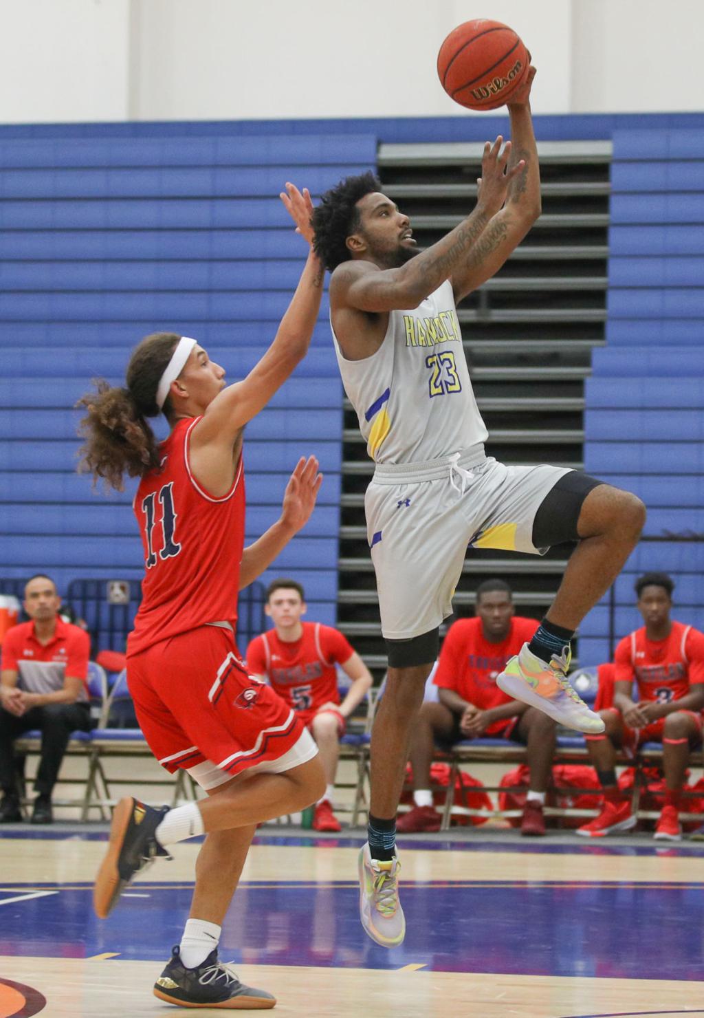 Bulldog Basketball Hancock Scores 114 Crushes Gavilan In 50