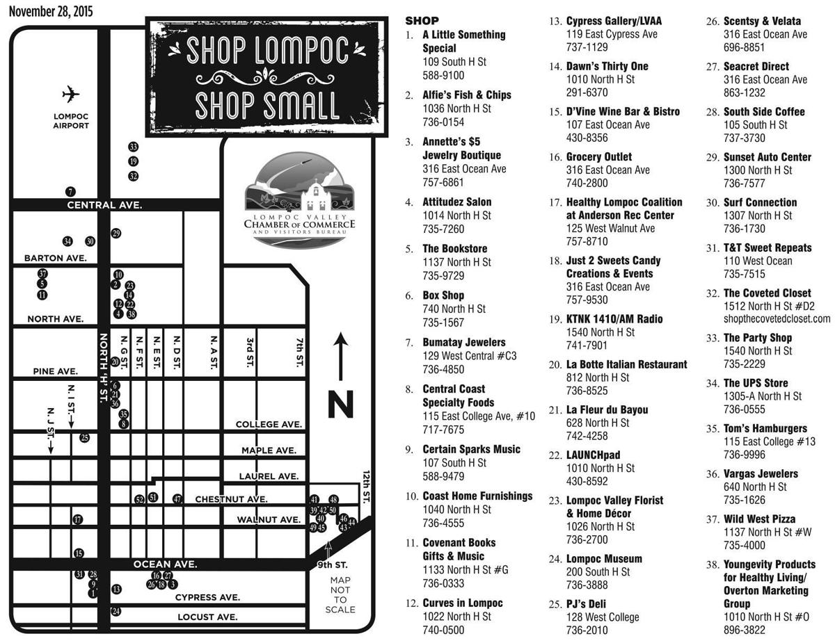 Shop Lompoc Shop Small map