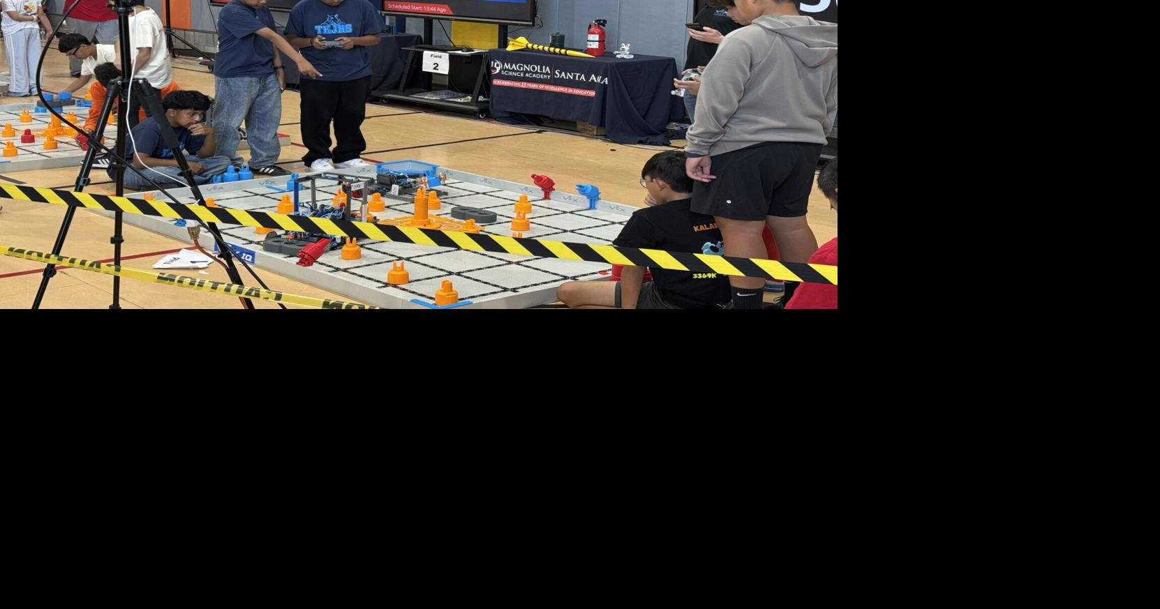 SMBSD robotics teams finish top 40 in California after state championships