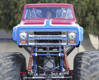 This Chevrolet Monster Truck Was a Fire Chief's Ride, Still Needs Some Work  - autoevolution