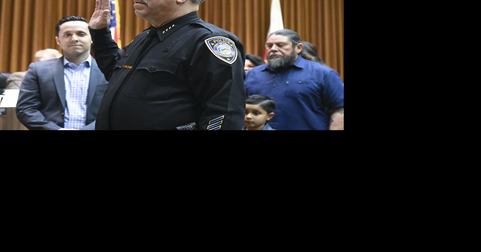 Photos: Lompoc Police Chief Joe Mariani oath of office ceremony at City ...