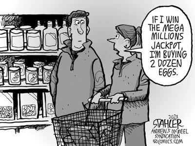 Editorial Cartoon: Jackpot!