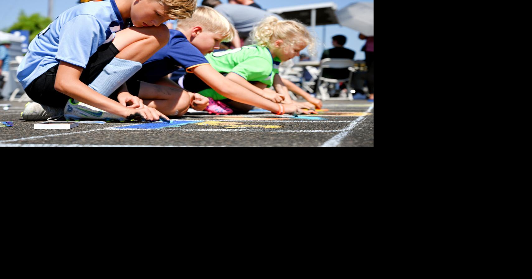 Old Town hosts 10th annual Orcutt Children's Art Foundation Chalk