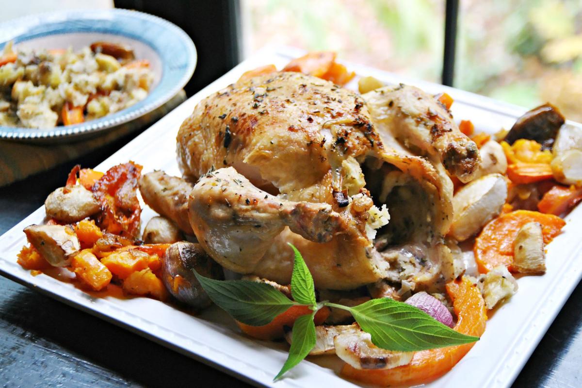 chicken instead of turkey for thanksgiving