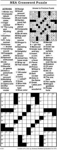 Daily Crossword | | santamariatimes.com
