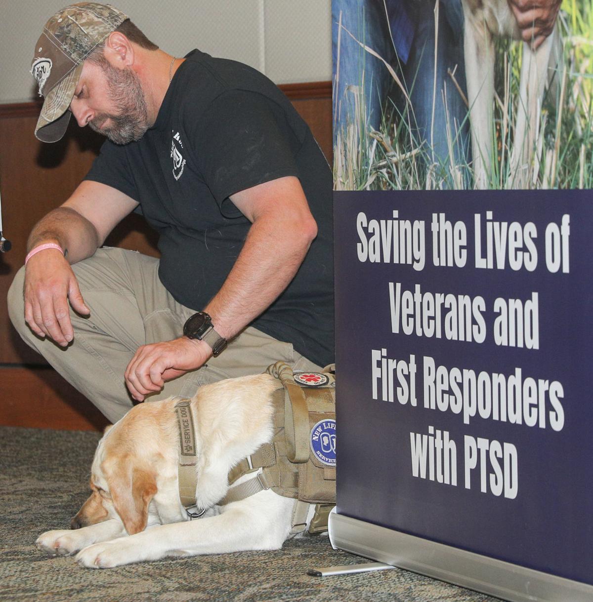 New Life K9s Links Veterans First Responders Suffering From Ptsd With Service Dogs Local News Santamariatimes Com
