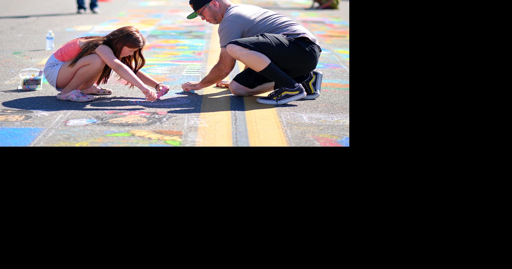 Annual Old Town Chalk Festival fills Orcutt with art, artists Photos