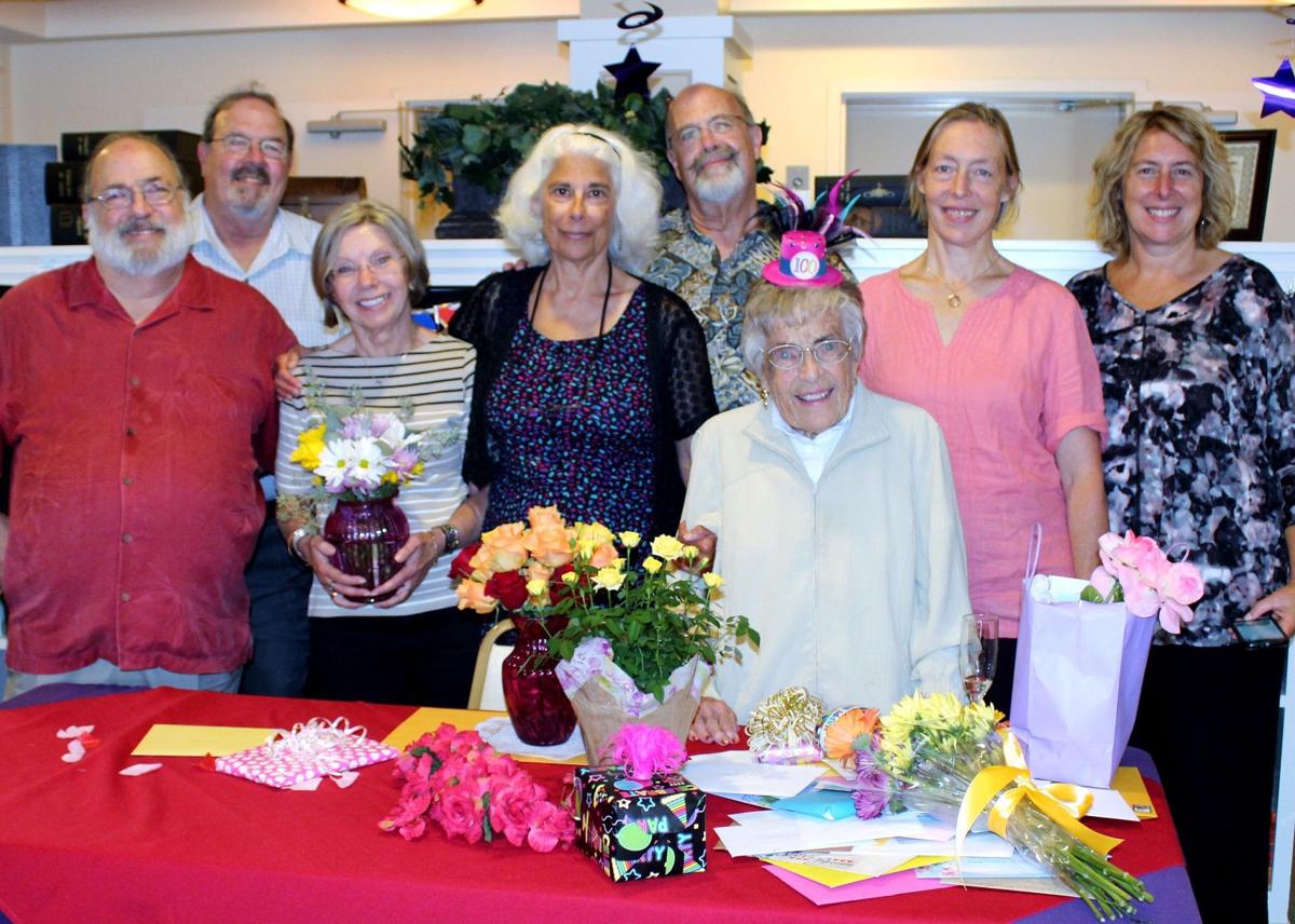 Priscilla Fellows Celebrates 100th Birthday At Merrill Gardens At