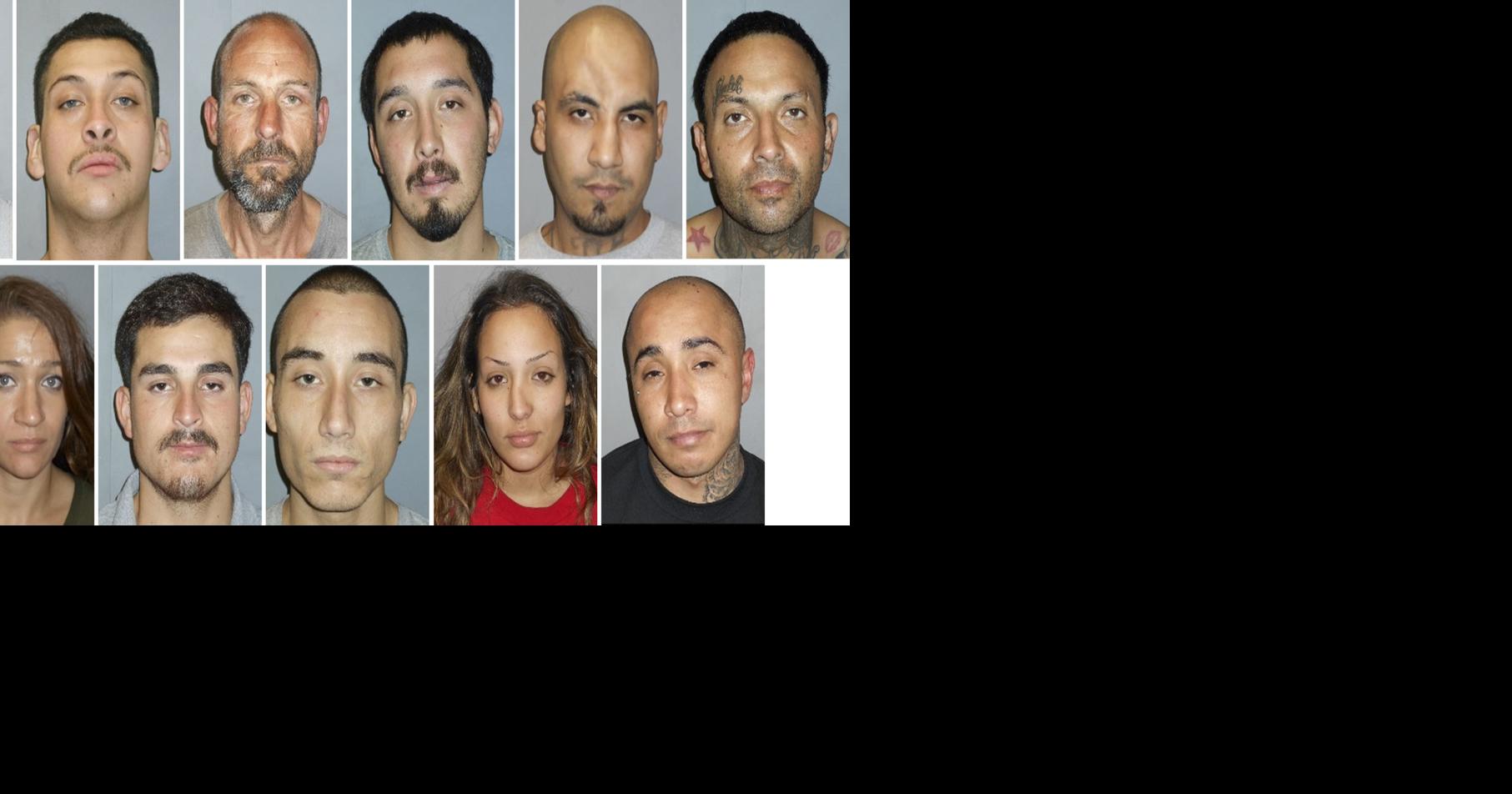 Lompoc police sweep results in 11 arrests, seizure of guns, drugs
