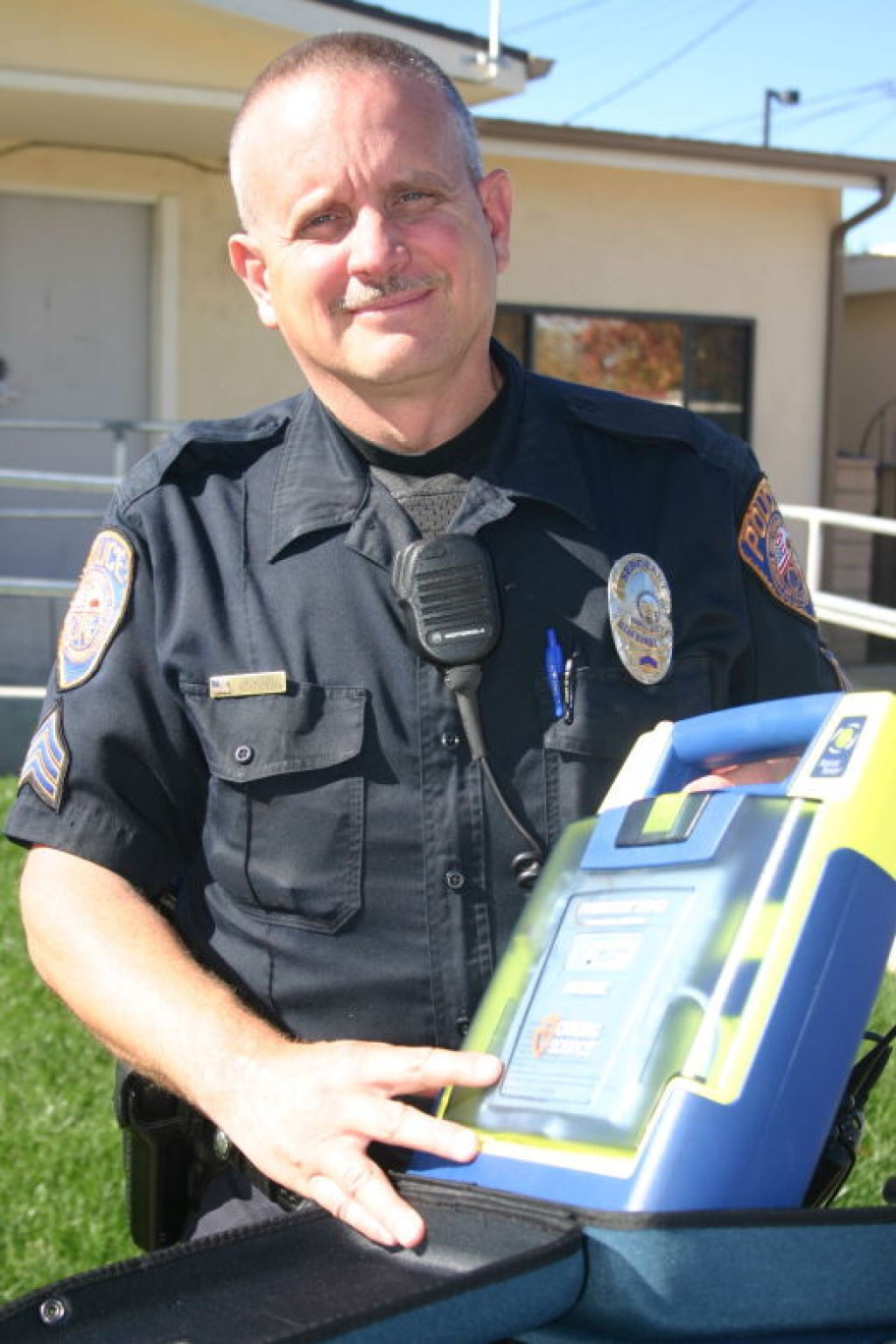 Hancock PD has heart Patrol cars now equipped with defibrillators