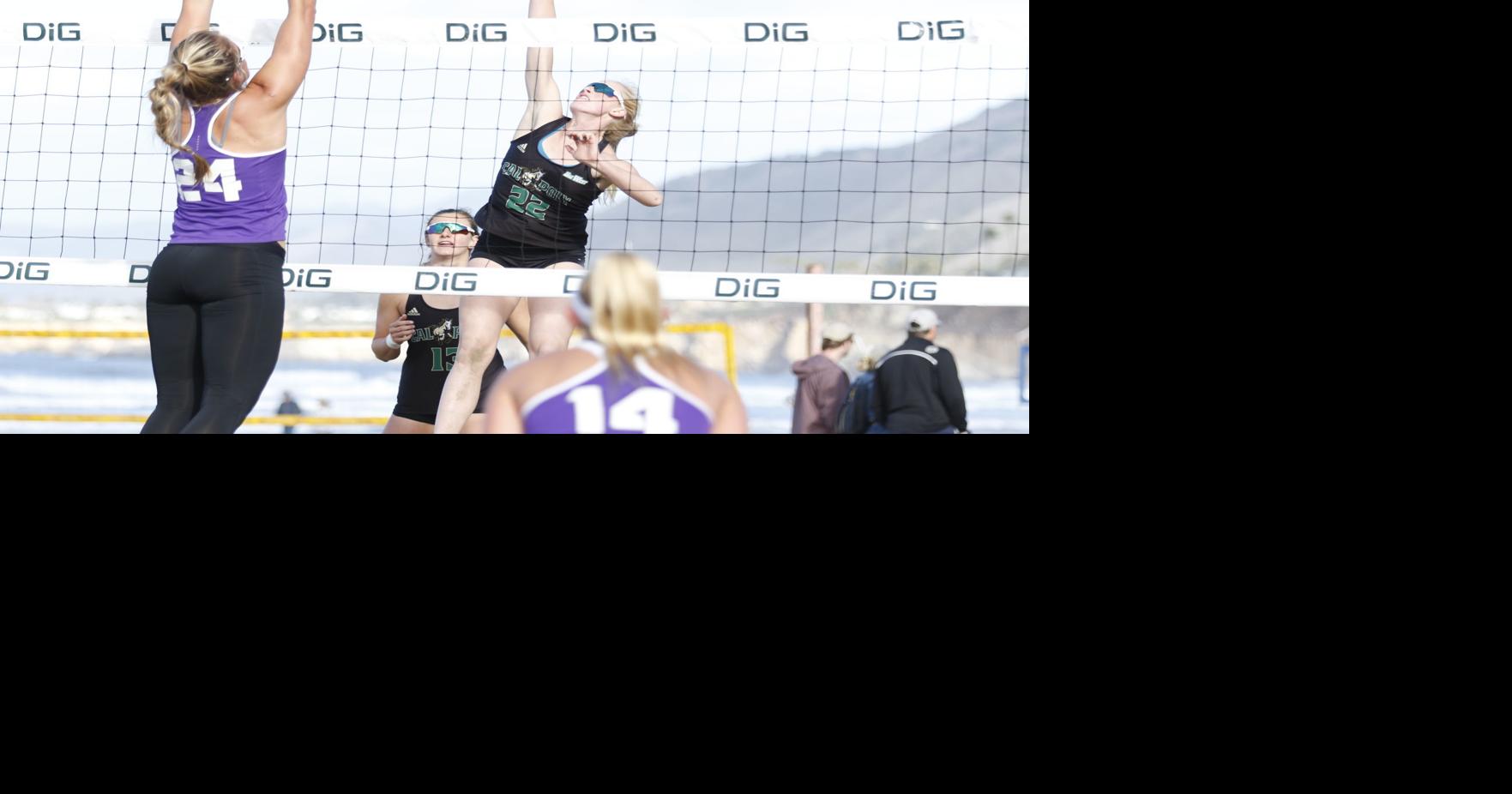 Photos Cal Poly Beach Volleyball takes to the sands of Pismo Beach for