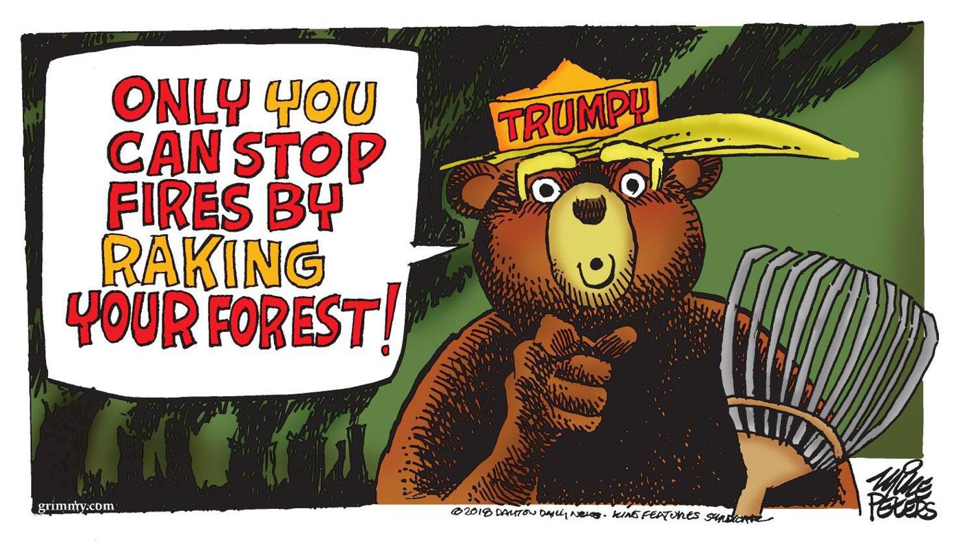 Editorial cartoon: Trumpy the Bear | Editorial 