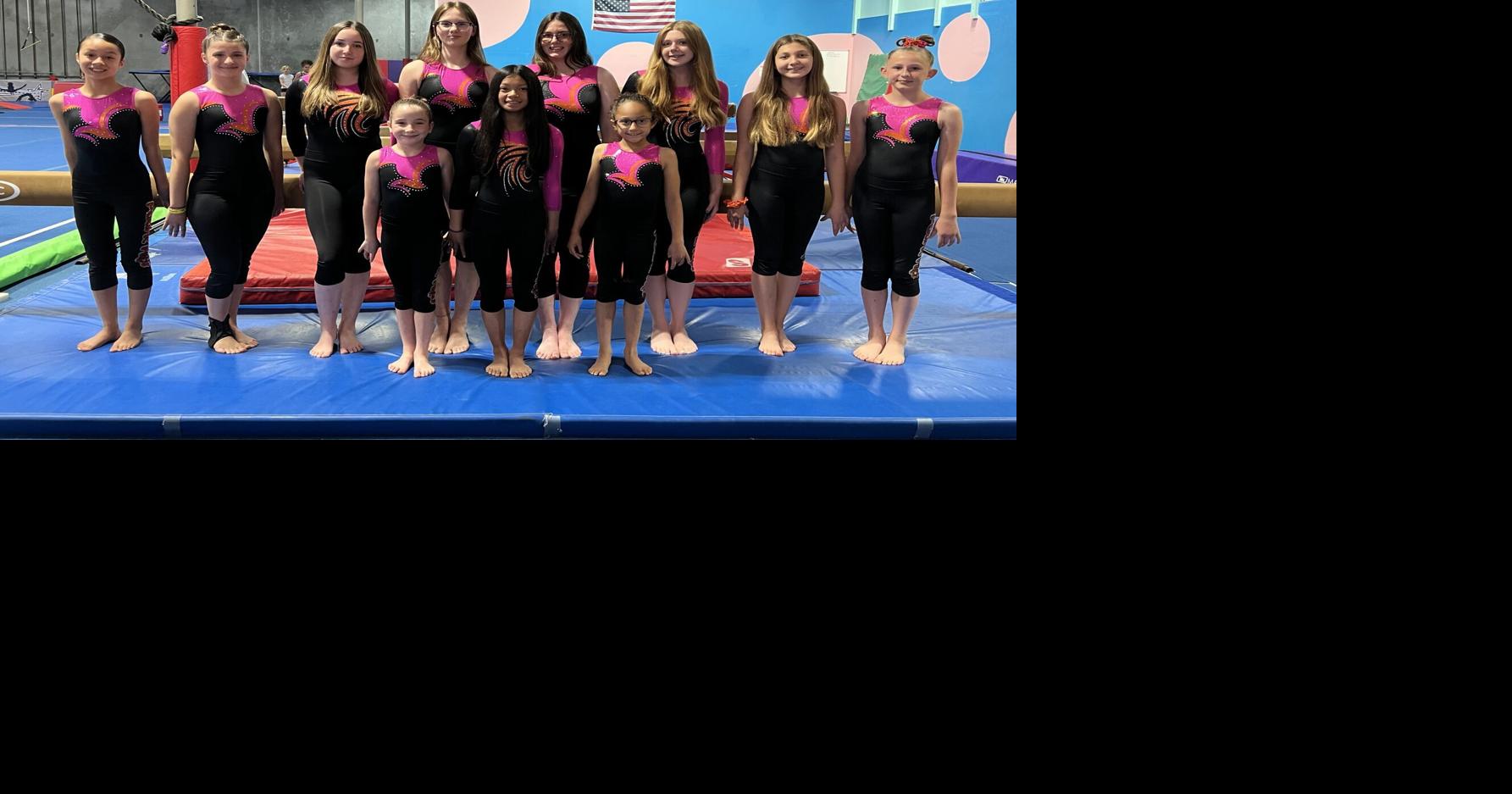 Pacific Flips Gymnastics squad has banner showing at Nationals Youth
