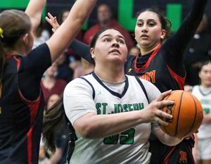 St. Joseph girls basketball rallies to take down Rosary in SoCal Regional semifinals