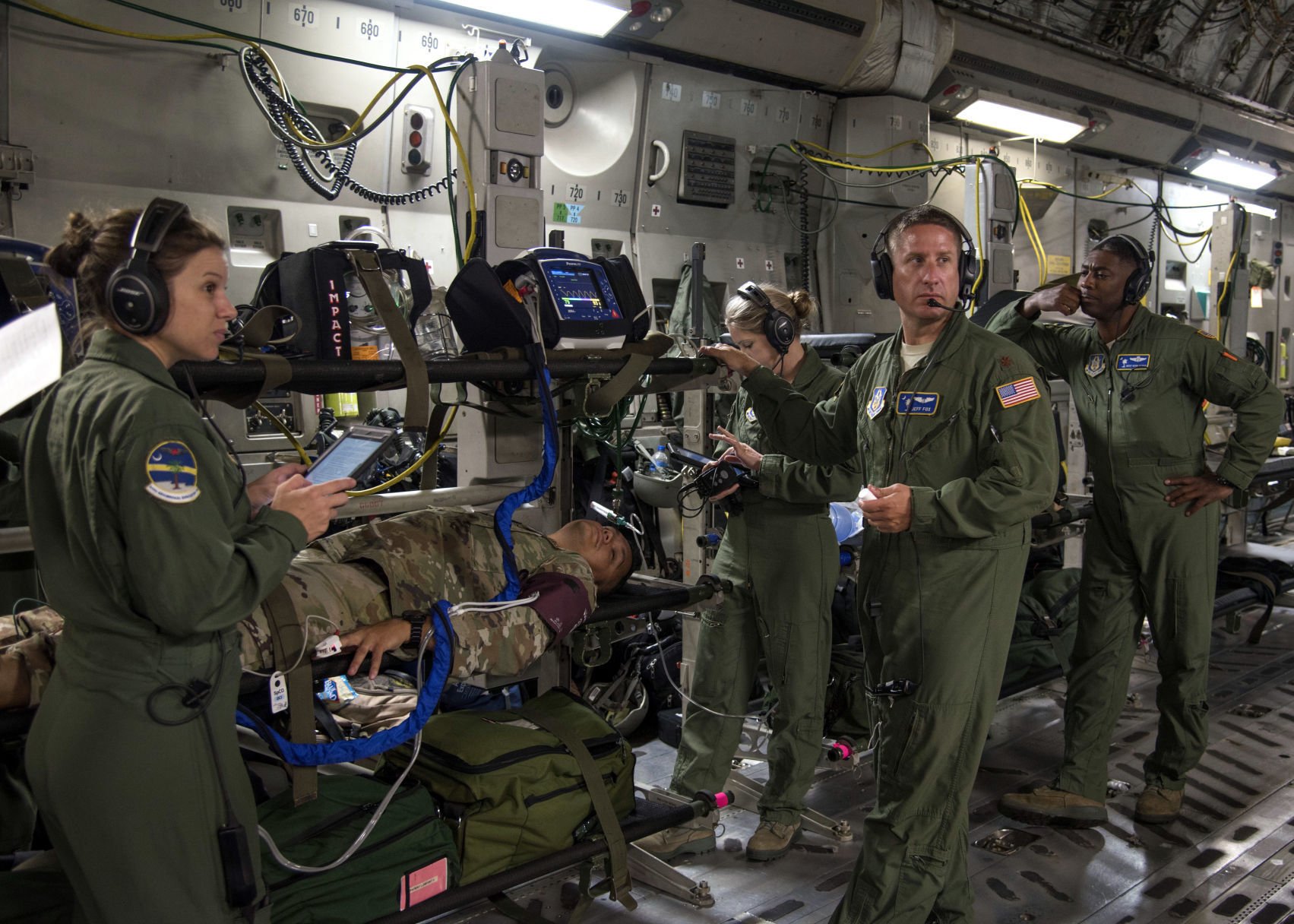 315th Aeromedical Evacuation Squadron Trains Alongside Royal Air Force ...